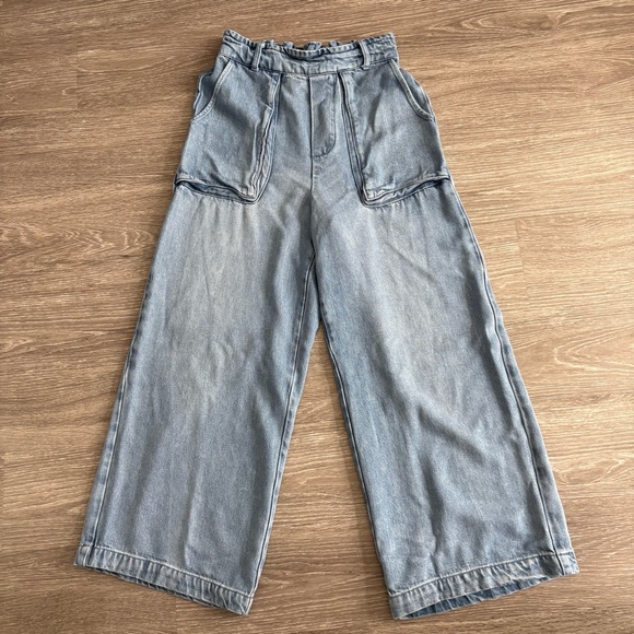 Young, Fabulous and Broke High-Waisted Wide-Leg Jeans - Picture 6 of 12